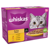 whiskas 7+ wet food